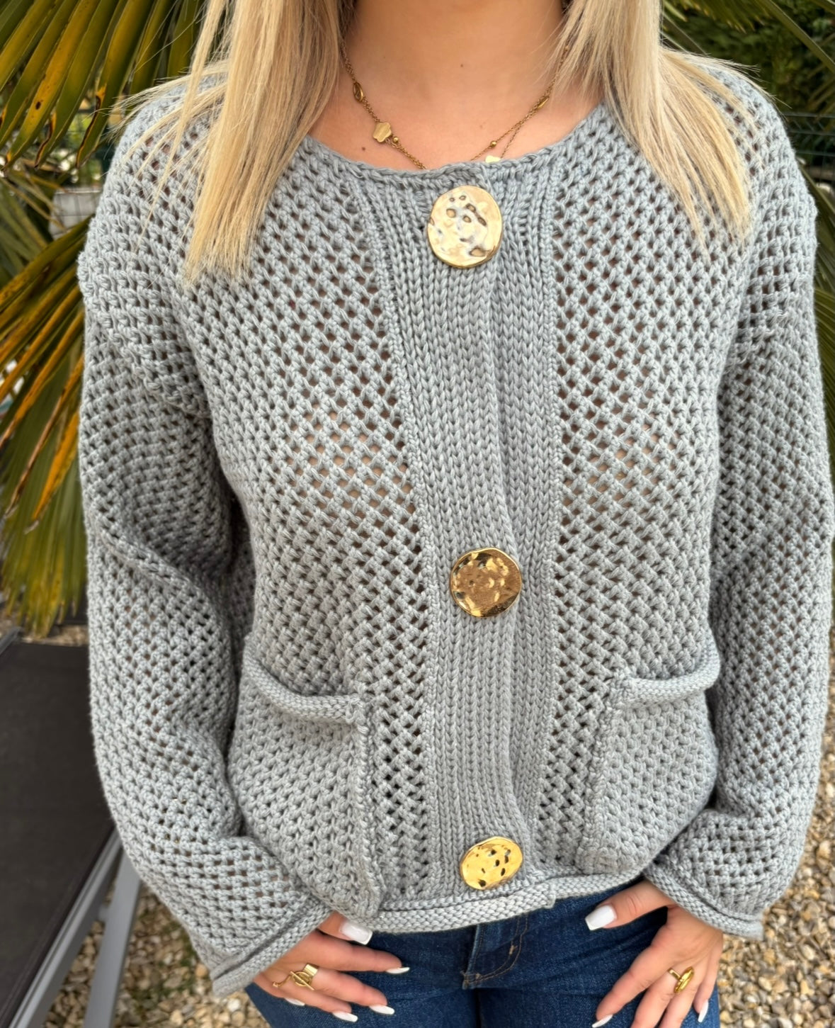 Cardigan en crochet