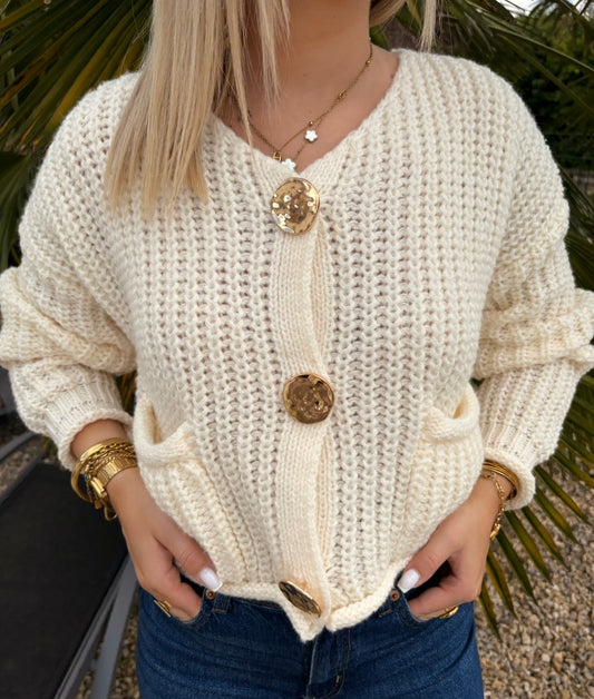 Cardigan en crochet